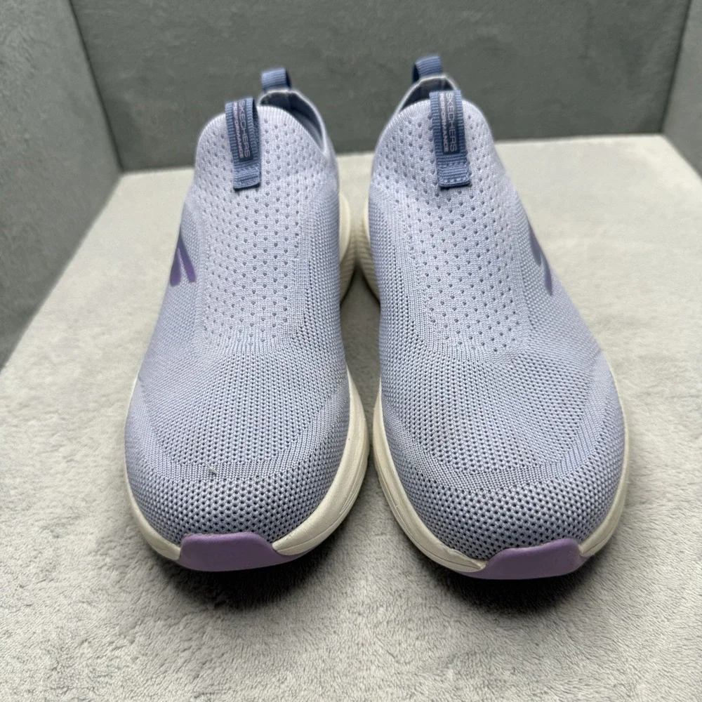 Skechers GOwalk Slip-Ins Ultra Go Knit Walking Shoes Lavender Women's 7.5